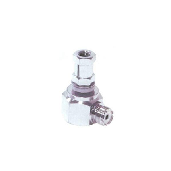 Plugit Right Angle Adaptor with .38 in.X24 Double Hex Stud PL212352